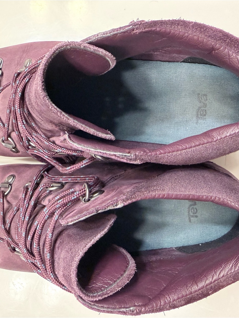 Teva Women’s Plum Lace-Up Suede Boots